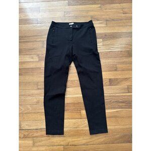 Mercer & Madison Women’s Skinny Leg Pants Stretchy Black Flat Front Pockets SZ 6